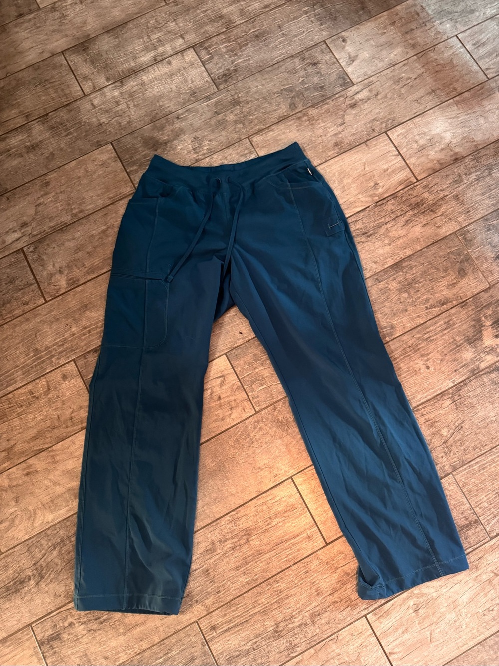 Women's Deep Teal Drawstring Jogger Pants